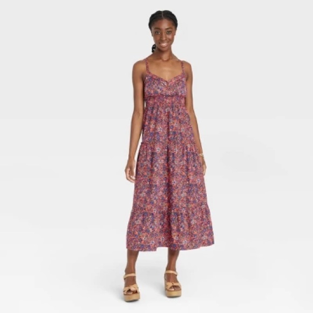 Universal Thread Floral Sleeveless Dress